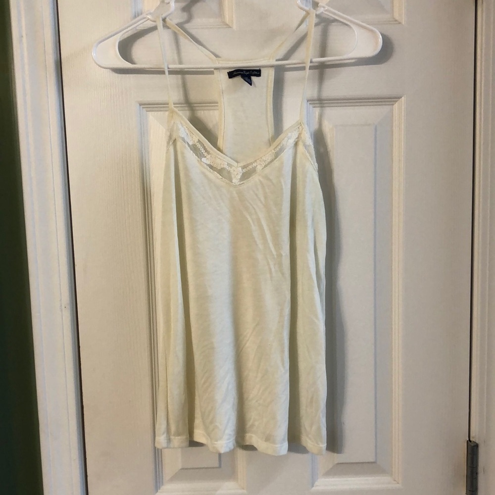 Cream tank top